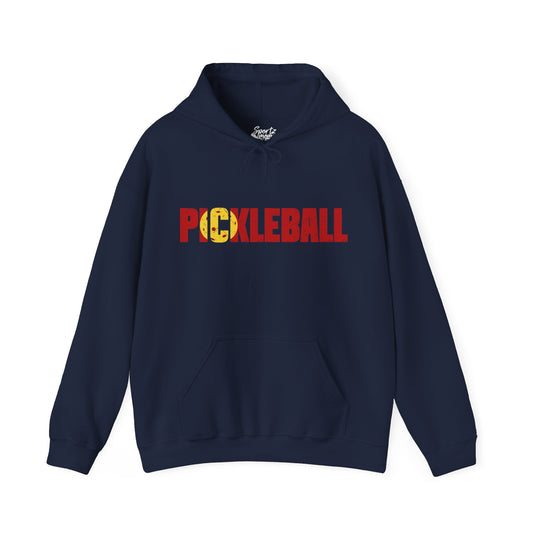 Pickleball Adult Unisex Hooded Sweatshirt