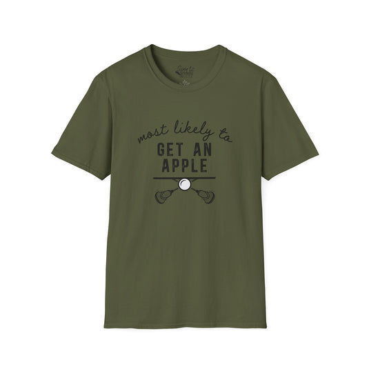 Most Likely To Lacrosse Adult Unisex T-Shirt