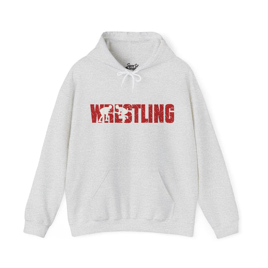 Wrestling Adult Unisex Hooded Sweatshirt