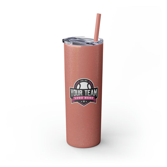 Skinny Tumbler with Straw 20oz