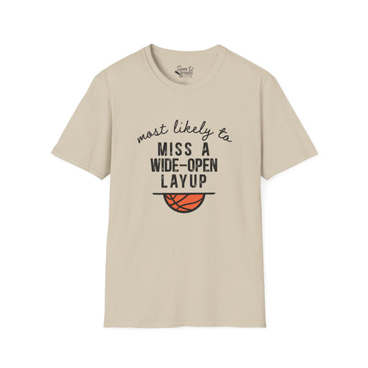 Most Likely To Basketball Adult Unisex T-Shirt