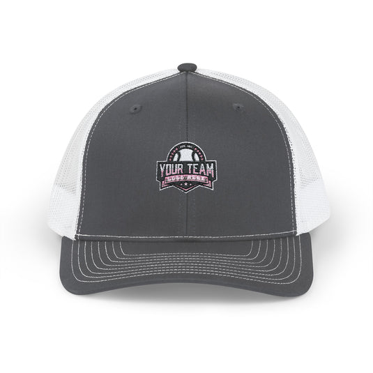 Snapback Embroidered Trucker Cap