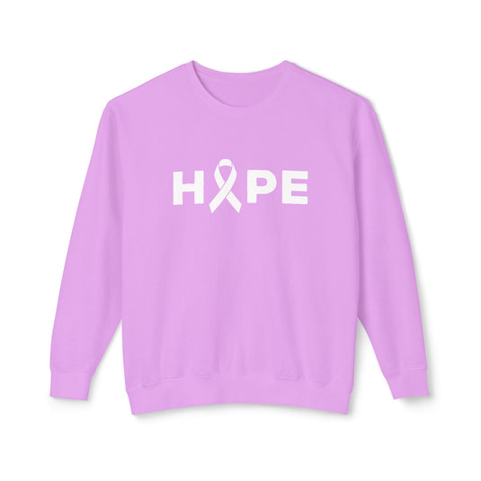 Hope Ribbon Adult Unisex Premium Crewneck Sweatshirt