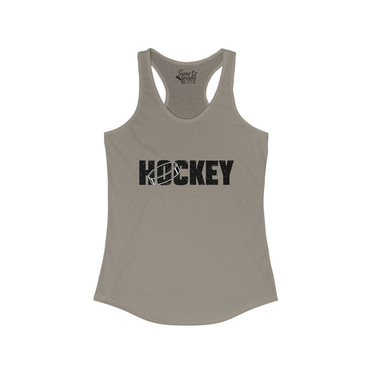 Hockey Adult Women's Racerback Tank