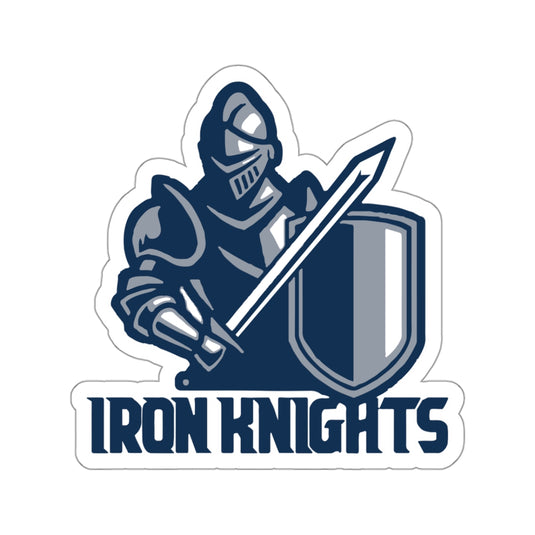 Iron Knights Kiss-Cut Sticker w/Knight Design