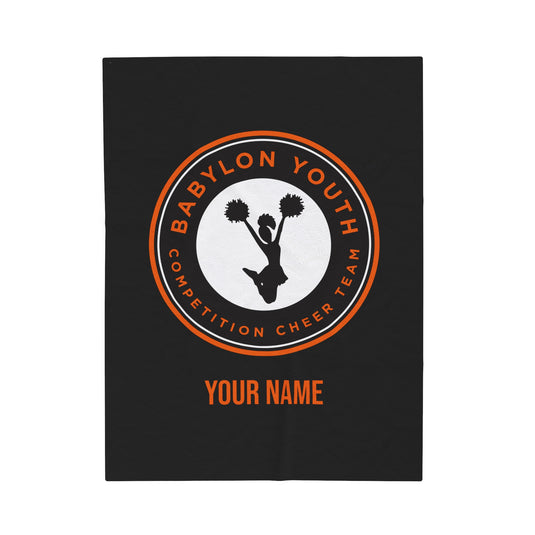 Babylon Youth Competition Cheerleading Velveteen Plush Blanket