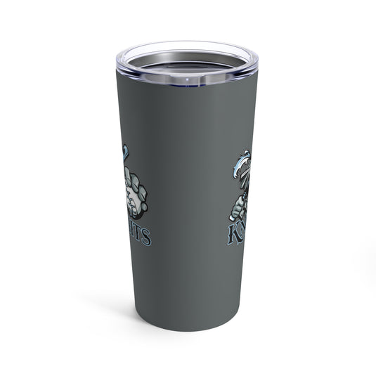 Knights Dark Grey Tumbler 20oz