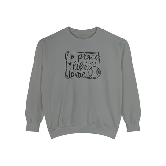 No Place Like Home Baseball Adult Unisex Premium Crewneck Sweatshirt