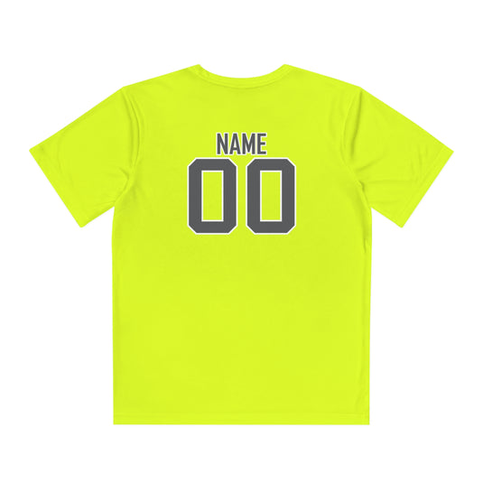 Unisex Youth Short Sleeve Competitor Moisture Wicking T-Shirt Color Options 1