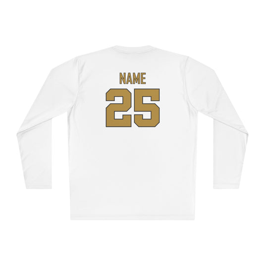 FEBA Lions Baseball Unisex Adult Long Sleeve Competitor Moisture Wicking Shirt