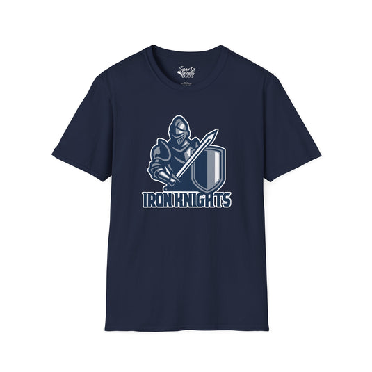Iron Knights Adult Unisex T-Shirt - Knight Design