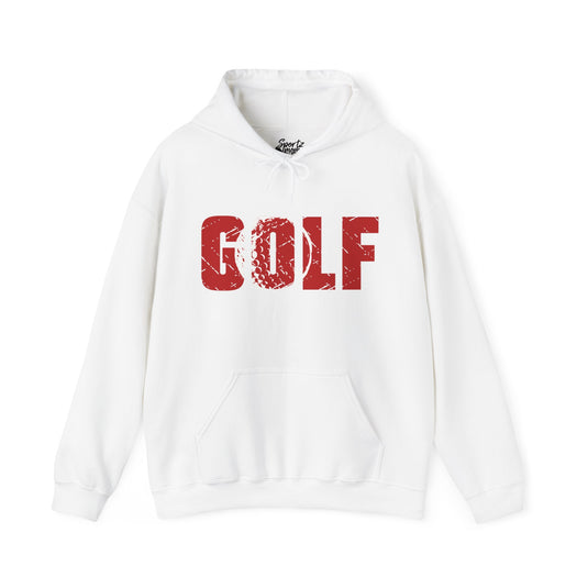 Golf Adult Unisex Hooded Sweatshirt