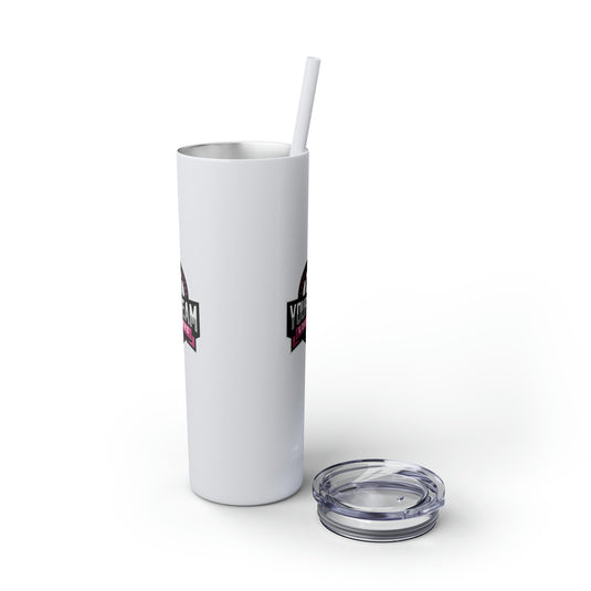 Skinny Tumbler with Straw 20oz