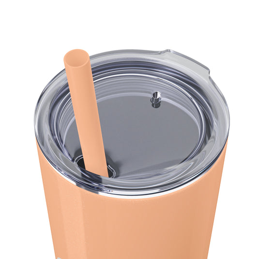 Skinny Tumbler with Straw 20oz