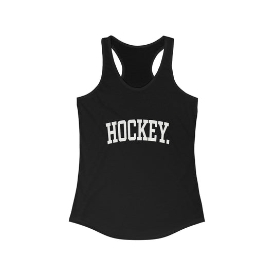 Tall Design Hockey Women's Racerback Tank