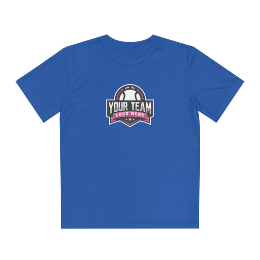 Unisex Youth Short Sleeve Competitor Moisture Wicking T-Shirt Color Options 1