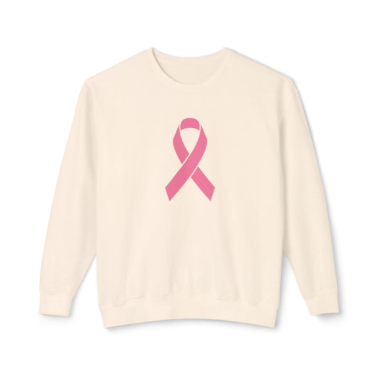 Cancer Ribbon Adult Unisex Premium Crewneck Sweatshirt