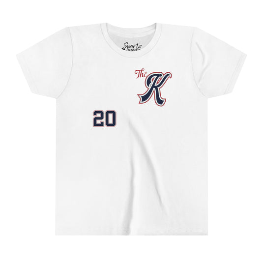 Iron Knights Youth Unisex T-Shirt - White Jersey Match