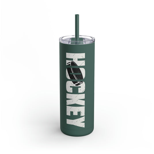 Hockey 20oz Skinny Matte Tumbler