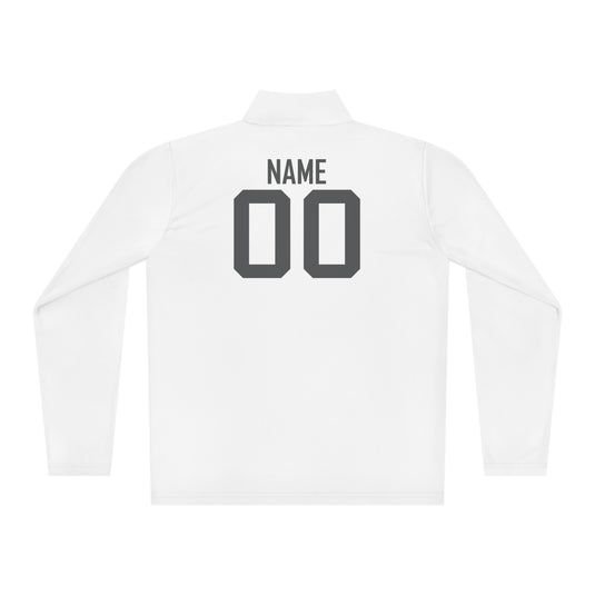 Unisex Adult Long Sleeve Quarter-Zip Pullover