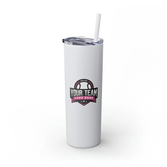 Skinny Tumbler with Straw 20oz