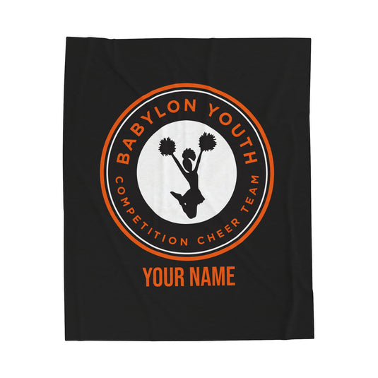 Babylon Youth Competition Cheerleading Velveteen Plush Blanket