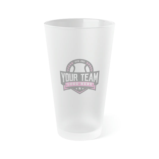 Frosted Pint Glass 16oz