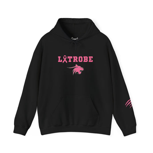 Latrobe Boys Soccer Unisex Adult Hooded Sweatshirt - Cancer Design