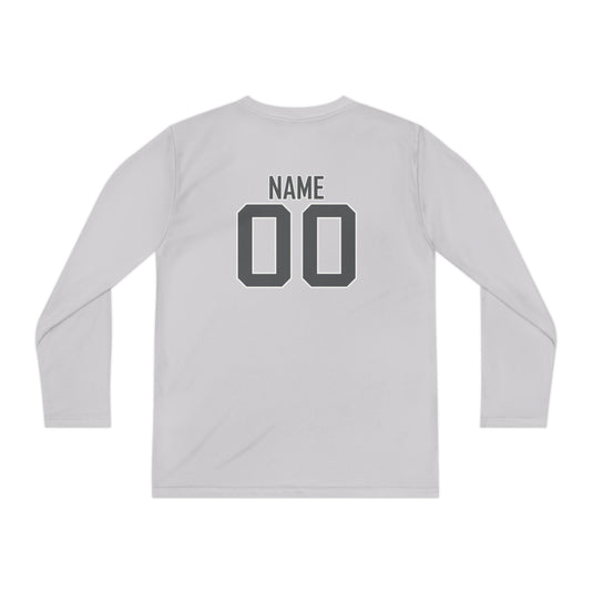 Edgewood Premier FC Unisex Youth Long Sleeve Competitor Moisture Wicking Shirt