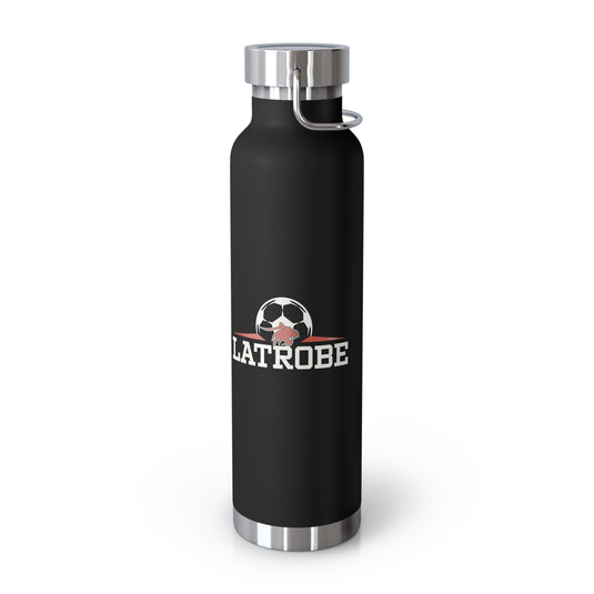 Latrobe Boys Soccer Copper Vacuum Insulated Bottle 22oz