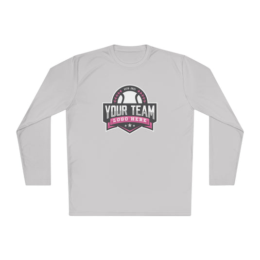 Unisex Adult Long Sleeve Competitor Moisture Wicking Shirt Color Options 1