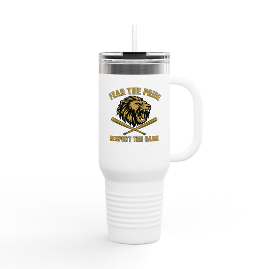 FEBA Lions Baseball Polar Camel Travel Mug 40oz