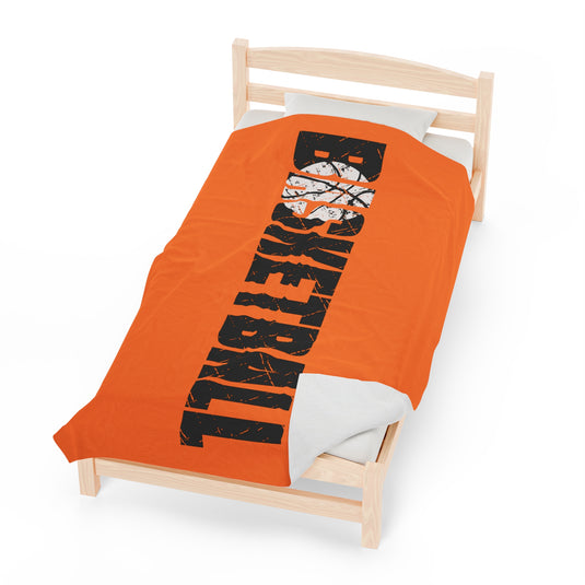 Basketball Plush Blanket