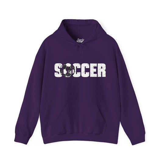 Soccer Adult Unisex Hooded Sweatshirt