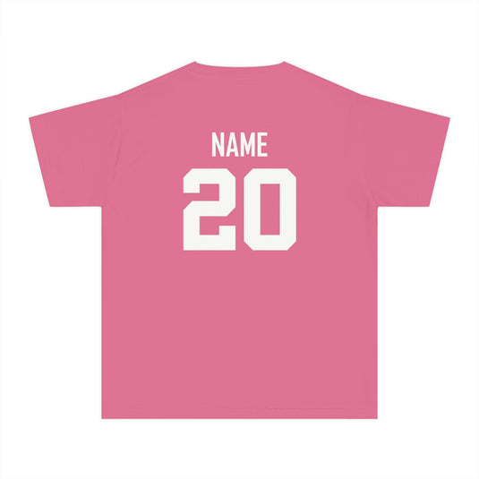 Latrobe Boys Soccer Unisex Youth Premium T-Shirt - Cancer Design