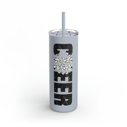 Cheer 20oz Skinny Matte Tumbler