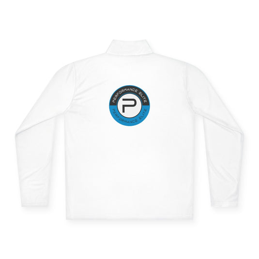 Performance Elite Unisex Adult Long Sleeve Quarter-Zip Pullover w/Front & Back Logo