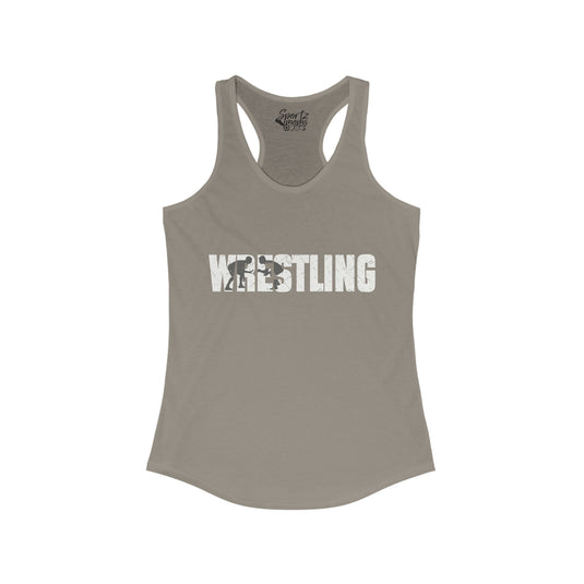 Wrestling Adult Women's Racerback Tank