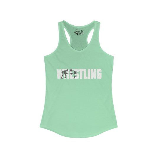 Wrestling Adult Women's Racerback Tank