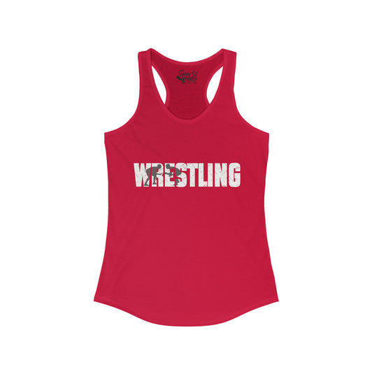 Wrestling Adult Women's Racerback Tank
