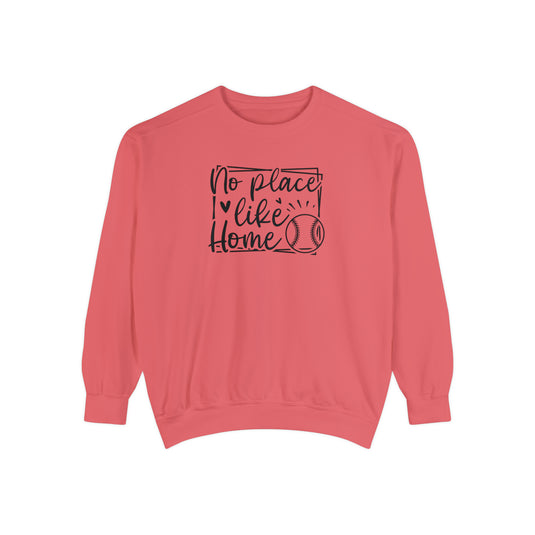 No Place Like Home Baseball Adult Unisex Premium Crewneck Sweatshirt