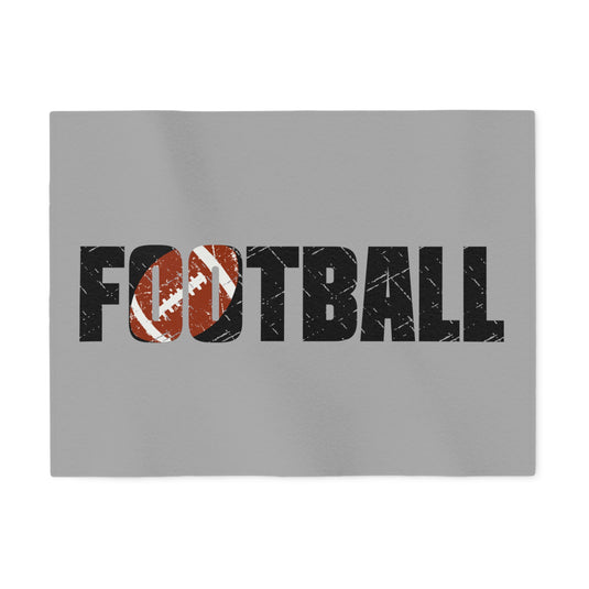 Football Sweatshirt Blanket