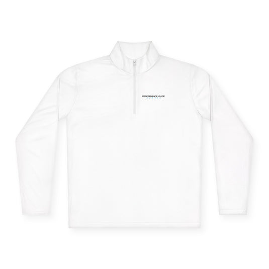 Performance Elite Unisex Adult Long Sleeve Quarter-Zip Pullover w/Front & Back Logo