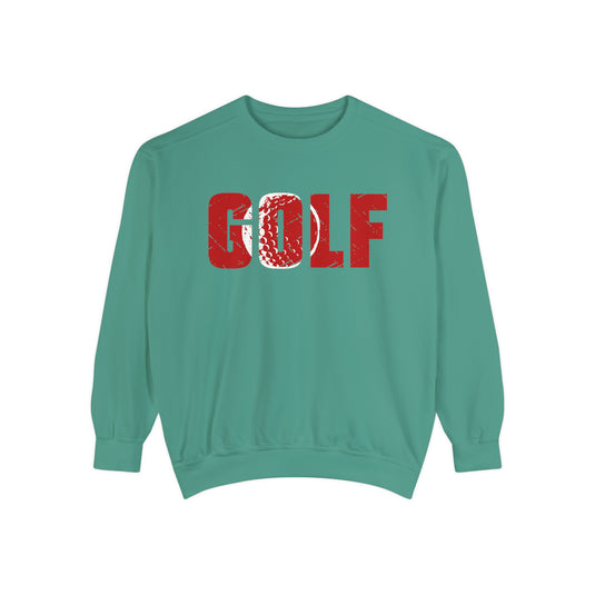 Golf Adult Unisex Premium Crewneck Sweatshirt