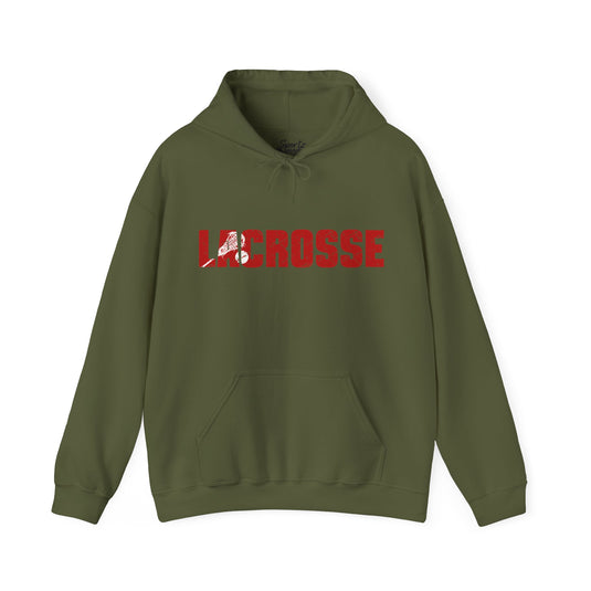 Lacrosse Adult Unisex Hooded Sweatshirt