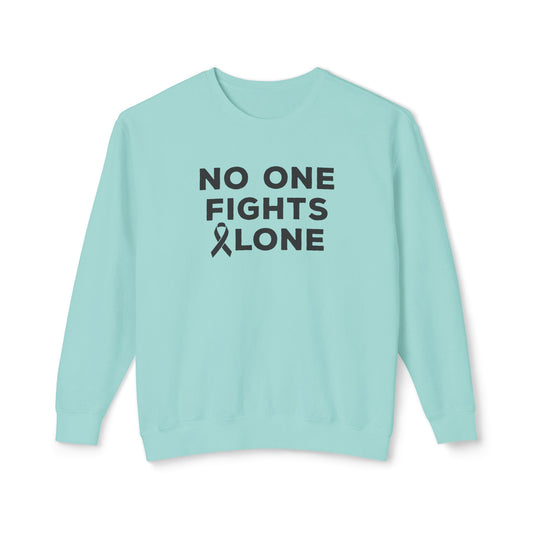 No One Fights Alone Adult Unisex Premium Crewneck Sweatshirt