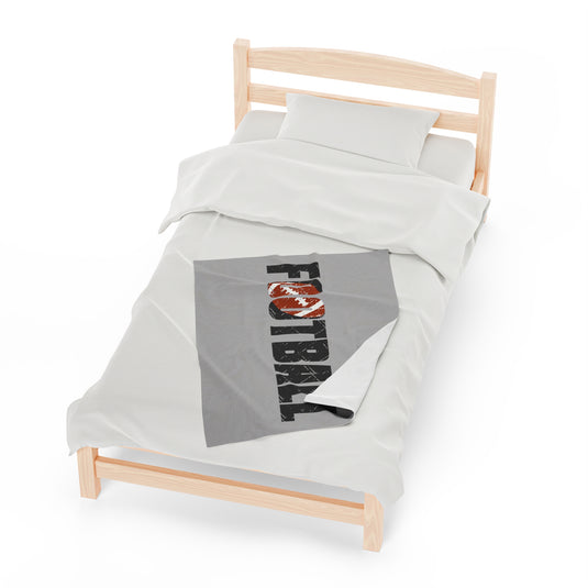 Football Plush Blanket