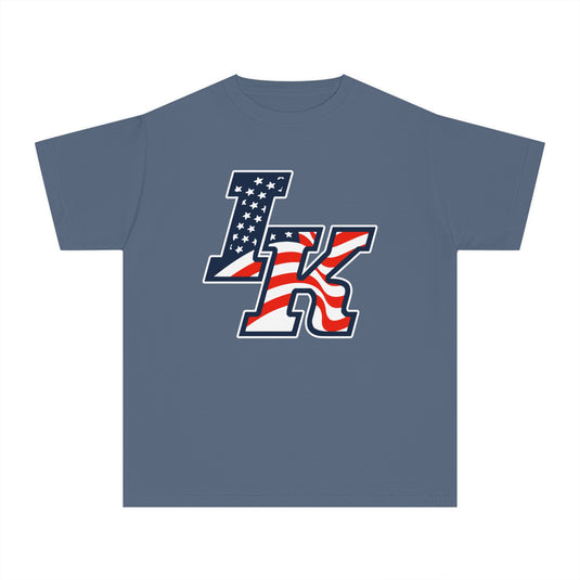 Iron Knights Youth Premium Tshirt - w/Flag Logo Only