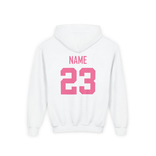 Latrobe Boys Soccer Unisex Youth Hooded Sweatshirt - Cancer Design