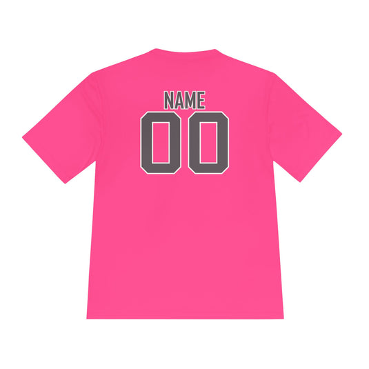 Edgewood Premier FC Unisex Adult Moisture Wicking T-Shirt - Breast Cancer Awareness